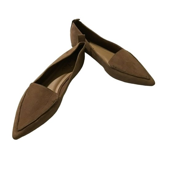 Lulus Shoes - Women’s Size 10 Camel Faux Suede Lulus Emmy Shoes